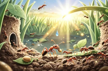 A Day in the Ant Colony