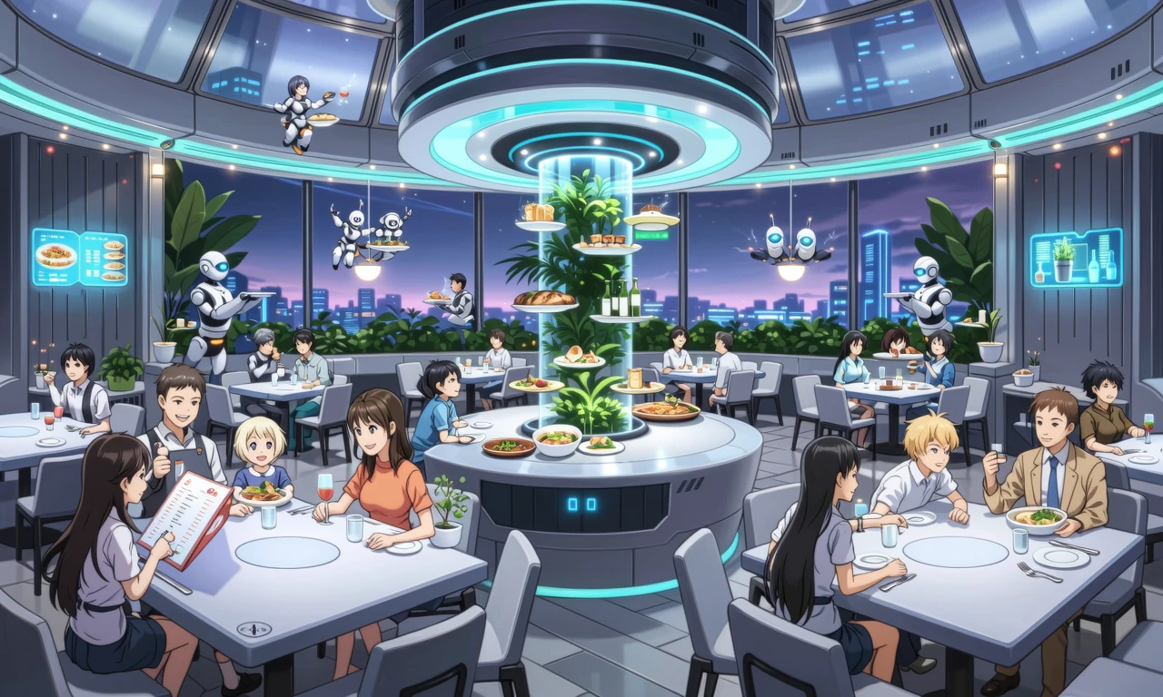 The restaurant in 20 years