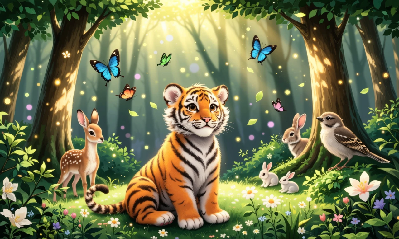 The Luckiest Little Tiger